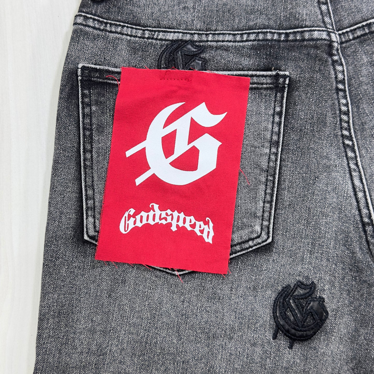 Grey Godspeed Shorts