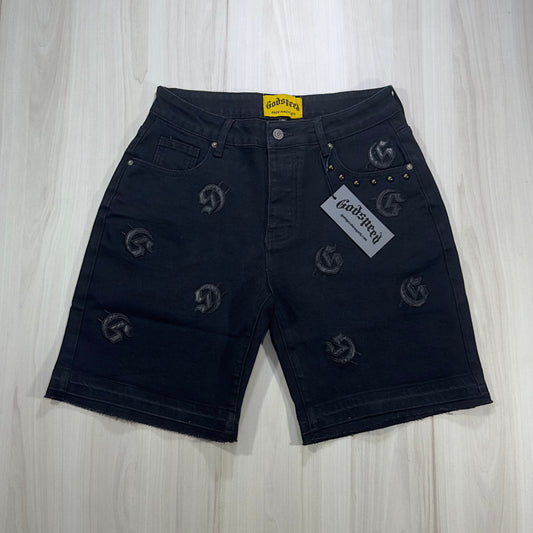 Black Godspeed Shorts