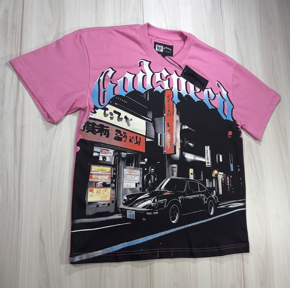 Pink Godspeed Tee